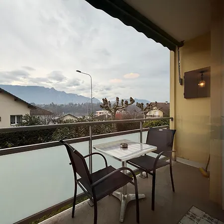 Apartmán Grand T2 Lumineux Et Cosy - 1min Termes Marlioz Aix-les-Bains