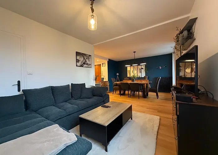 Grand T2 Lumineux Et Cosy - 1min Termes Marlioz * Aix-les-Bains