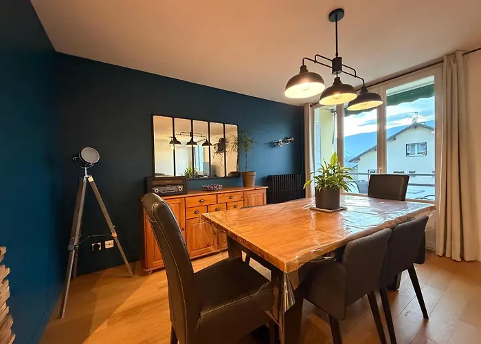 Grand T2 Lumineux Et Cosy - 1min Termes Marlioz Apartment