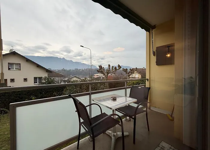 Apartment Grand T2 Lumineux Et Cosy - 1min Termes Marlioz Aix-les-Bains