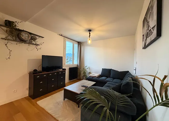 Apartment Grand T2 Lumineux Et Cosy - 1min Termes Marlioz Aix-les-Bains